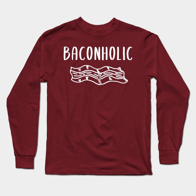 Baconholic - Funny Keto Long Sleeve T-Shirt by Daytone